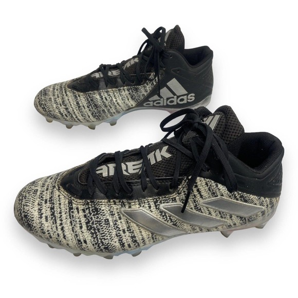 Adidas Football Cleats Mens Size 11.5 Freak Carbon 20 Bounce Black Silver EF8699 - Picture 6 of 12